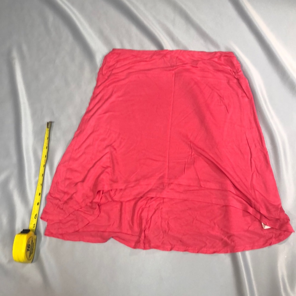 Pink viscose skirt